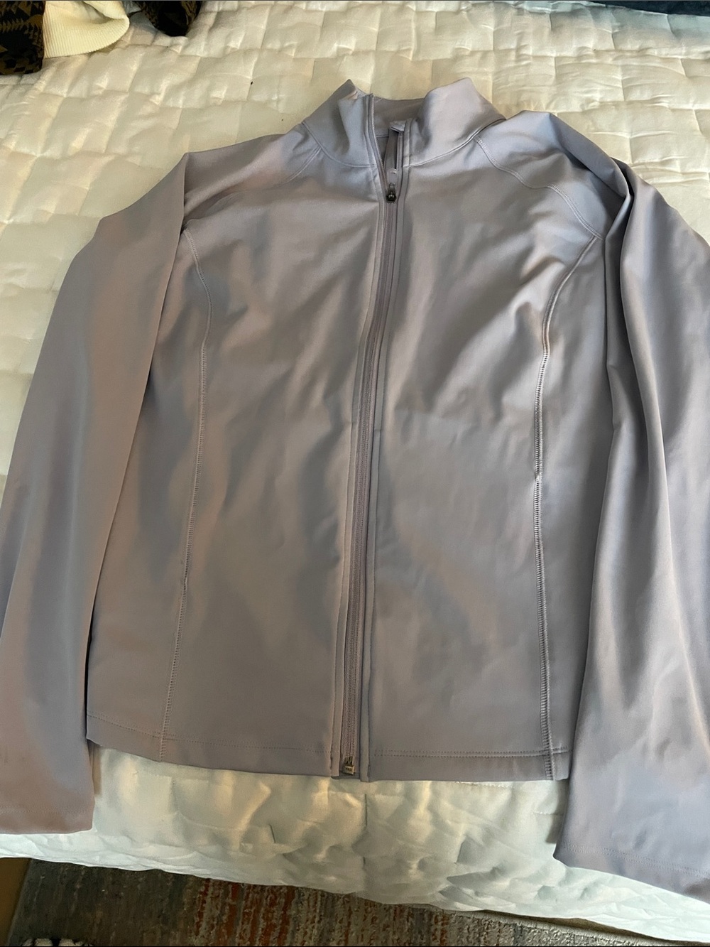 Lilac athletic jacket